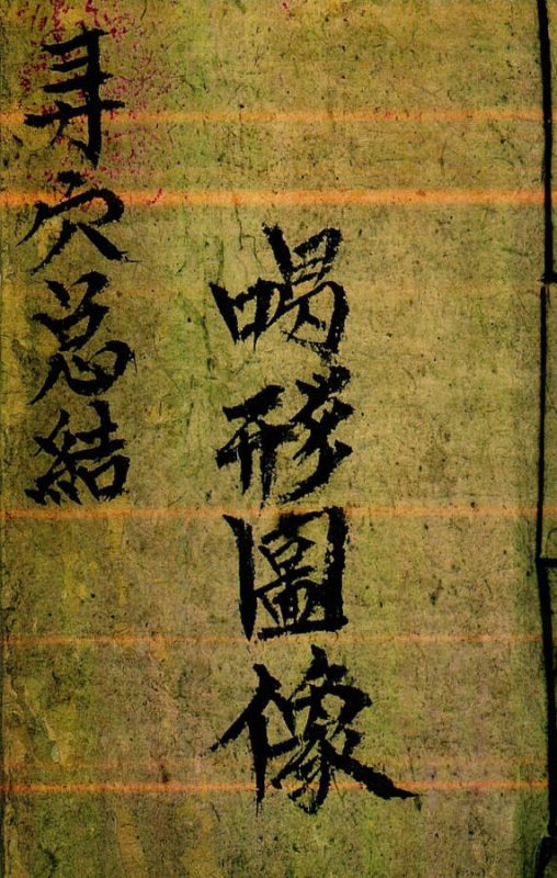 寻穴总结 喝形图像