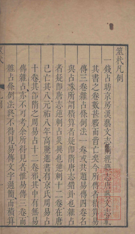 火珠林要旨 筮杙